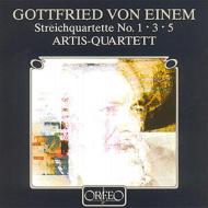 アイネム（1918-1996）/String Quartet.1 3 5： Artis. q