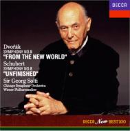 ドヴォルザーク：交響曲第９番《新世界より》／シューベルト：交響曲第８番《未完成　サー・ゲオルグ・ショルティ