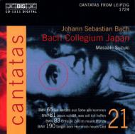 バッハ（1685-1750）/Cantata.65 81 83 190鈴木雅明suzuki / Bach Collegium Japan Vol.21