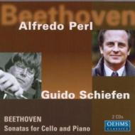 Comp.cello Sonatas: Schiefen(Vc)Perl(P)