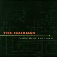Iguanas/Plastic Silver 9 Volt Heart