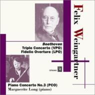 Triple Concerto, Piano Concerto.3: Odnoposoff Long Weingartner /
