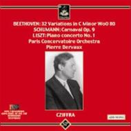 ꥹȡ1811-1886/Piano Concerto.1 Cziffra(P) +beethoven Variations Etc