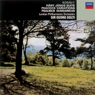  (1882-1967)/Hary Janos Suite Peacock Variations Solti / Lpo Etc