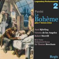 La Boheme: Beecham / Rca Victor O Bjorling De Los Angeles Merrill