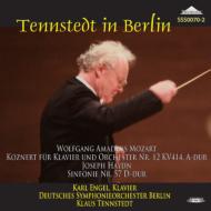 ⡼ĥȡ1756-1791/Piano Concerto.12 Engel Tennstedt / Deutsches So Berlin+haydn Sym