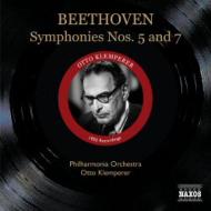 交響曲第5番、第7番　クレンペラー＆フィルハーモニア管弦楽団(1955MONO)