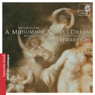 真夏の夜の夢』全曲、『フィンガルの洞窟』 ヘレヴェッヘ＆シャンゼリゼ管弦楽団 : メンデルスゾーン（1809-1847） | HMVu0026BOOKS  online - HMX2901502