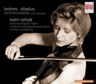ブラームス（1833-1897）/Violin Concerto： K. scholz(Vn) M. sanderling / Berlin Co +sibelius