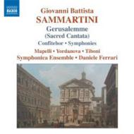 サンマルティーニ（1700-1775）/Gerusalemme Symphonies： Ferrari / Symphonica Ensemble Etc