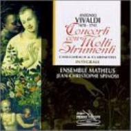 ヴィヴァルディ（1678-1741）/Concertos： Spinosi / Ensemble Matheus