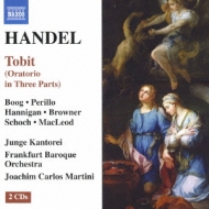 ヘンデル（1685-1759）/Tobit： Martini / Frankfurt Baroque O Boog Perillo Hannigan