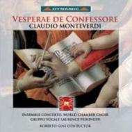 モンテヴェルディ（1567-1643）/Vesperae De Confessore： Gini / Ensemble Concerto Etc