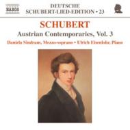 塼٥ȡ1797-1828/Lied-edition Vol.23-austrian Contemporaries Vol.3 Sindram(Ms) Eisenlohr(P)