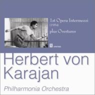 　オムニバス（管弦楽）/Opera Intermezzi Overtures： Karajan / Po