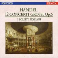 イタリア合奏団～ヘンデル:合奏協奏曲・第1/2/6/7/10番、帯「CD」