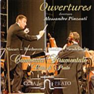 Overtures-mozart, Beethoven, Rossini, Mendelssohn: Pinzauti / Camerata Strumentale Citta Di Prato