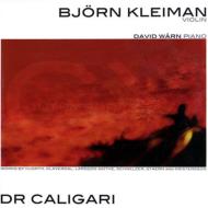 ヴァイオリン作品集/Dr Cagligari-contemporary Violin Music： Kleiman(Vn) Warm(P)