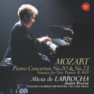 ⡼ĥȡ1756-1791/Piano Concerto.20 23 Larrocha(P) C. davis / Eco +sonata For 2 Pianos Larrocha Pr
