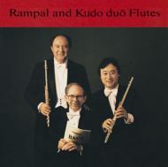Flute Classical/Music For 2 Flutes Rampal ƣŵ(Fl) Ritter(Cemb P)