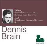 Horn Classical/D. brain Britten Serenade L. berkeley Horn Trio J. s.bach Brandenburg Concerto.1