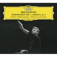 ١ȡ1770-1827/Sym 3 4  Karajan / Bpo (1962)