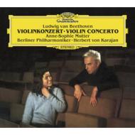 ١ȡ1770-1827/Violin Concerto Mutter(Vn) Karajan / Bpo