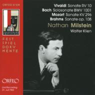 Milstein(Vn)Klien(P)1963 Salzburg Live-vivaldi, J.s.bach, Mozart, Brahms, Etc