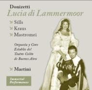 ドニゼッティ（1797-1848）/Lucia Di Lammermoor： Martini / Teatro Colon Sills A. kraus Mastromei
