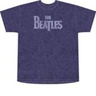 Beatles: Vintage Logo : Heather / Denim: Medium