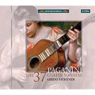 パガニーニ（1782-1840）/37 Guitar Sonatas： Fichtner