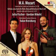 Sinfonia Concertante K.364, Concertone: J.fischer(Vn)Nikolic(Vn, Va)Kreizberg / Netherlands Co