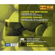 "Symphony No.6: K.Sanderling / Wdr Symphony Orchestra Cologne +Brahms: Double Concerto: Zehtmair, Meneses"