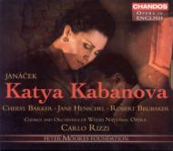 ヤナーチェク（1854-1928）/Kat'a Kabanova(English)： Rizzi / Welsh National Opera C. barker J. henschel