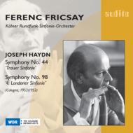 Sym.44, Sym.98: Fricsay / Cologne Rso
