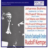 R.kempe / Skd Brahms: Sym.1, Beethoven: Sym.5, R.strauss, Wagner, Weber