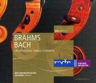 ブラームス（1833-1897）/(Schoenberg)piano Quartet.1： Markl / Mdr So +j. s.bach(Schoenberg)