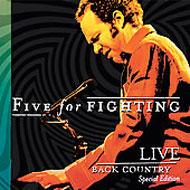 Five For Fighting/Live Back Country (+dvd)(Sped)
