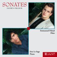 フランク、セザール（1822-1890）/(Flute)violin Sonata： Pahud(Fl) Le Sage(P) +faure