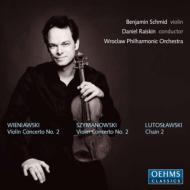 ヴァイオリン協奏曲第２番、他　シュミット（ｖｎ）ライスキン＆ヴロツワフ・フィル