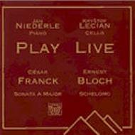 フランク、セザール（1822-1890）/(Cello)violin Sonata： Lecian(Vc) Niederle(P) +bloch： Schelomo