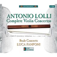 Complete Violin Concertos : Fanfoni(Vn)/ Reale Concerto (3CD)