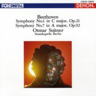 Beethoven: Symphonies Nos.1 & 7