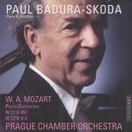 Piano Concerto, 12, 21, : Badura-skoda(P)/ Prague Co