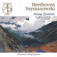 ベートーヴェン（1770-1827）/String Quartet.4 9： Akademos Sq +szymanowski： Quartet.1