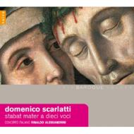 スカルラッティ、ドメニコ（1685-1757）/Stabat Mater A 10 Mass： Alessandrini / Concerto Italiano Etc