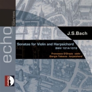 Хåϡ1685-1750/Violin Sonata.1-6 D'orazio(Vn) Tabacco(Cemb)