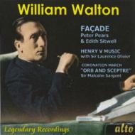 ȥ󡢥ꥢ1902-1983/Facade Henry V Music Etc Sargent / Pears Sitwell L. olivier
