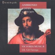 Cotes Ambrosio/Cancion Mass Etc Victoria Musicae