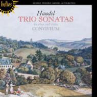 إǥ1685-1759/Trio Sonatas For Oboe  Violin Convivium